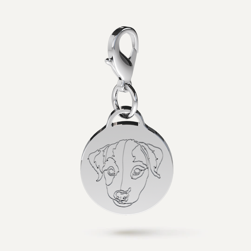 Stainless Steel Charming Single Anhänger