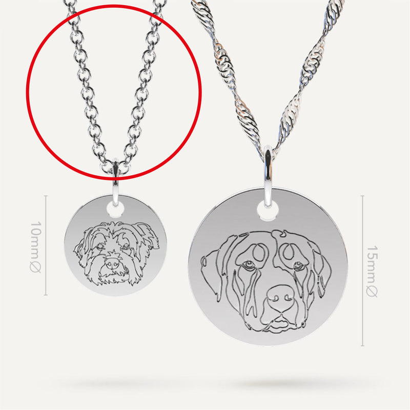 Stainless Steel Necklace Chain Regular