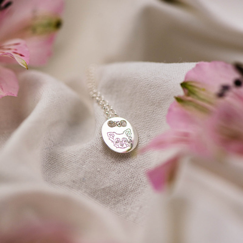 Sterling Silver Love Necklace