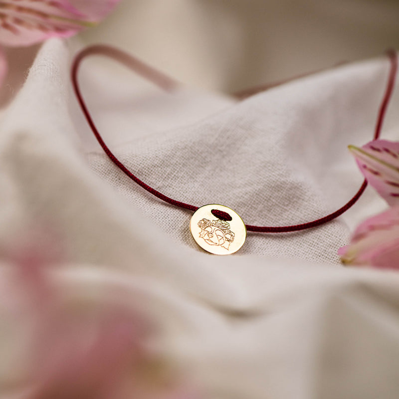 Custom 14k Gold Friendship Bracelet