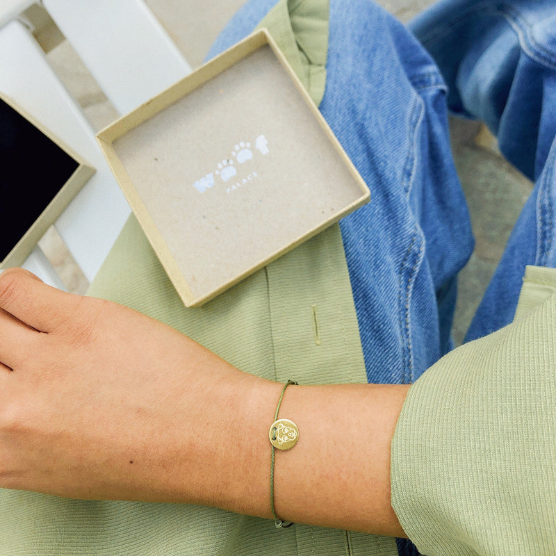 Custom 14k Gold Friendship Bracelet