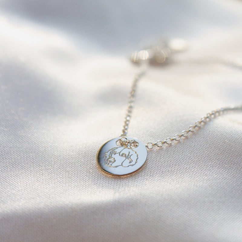 Silber Lineart Love Armkette Jewelry woofpalacestore