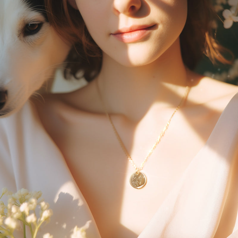 Stainless Steel Big Love Necklace