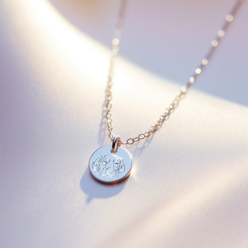 Stainless Steel Love Necklace