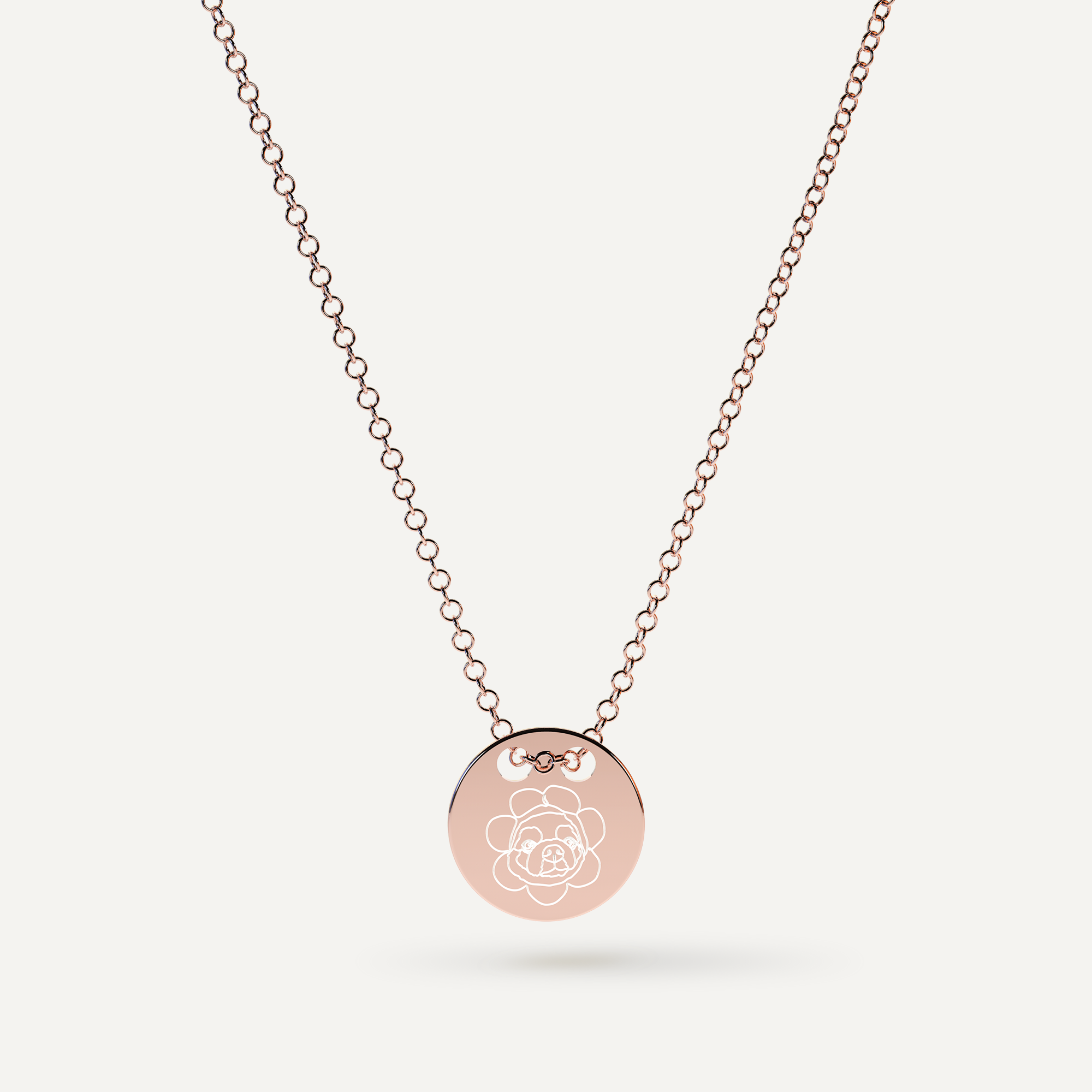 Sterling Silver Love Necklace | Woofpalace